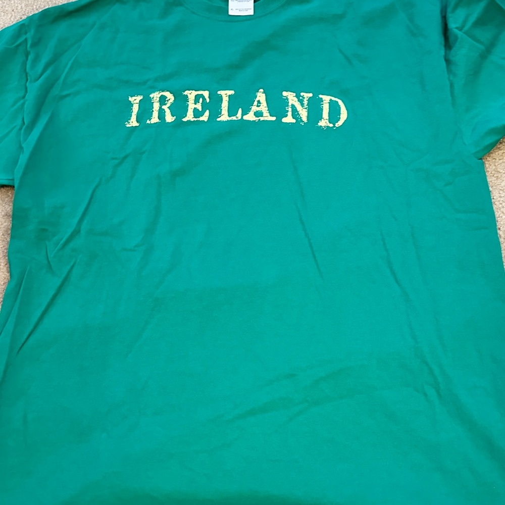 👕Three for $18 T-Shirt Sale Ireland Green Tee Shirt - Picture 3 of 6